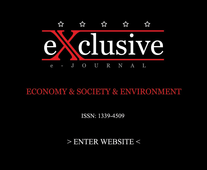 eXclusive e-JOURNAL | Economy & Society & Environment
